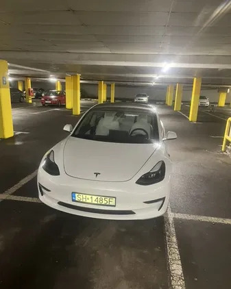 tesla model 3 Tesla Model 3 cena 133000 przebieg: 76000, rok produkcji 2021 z Katowice